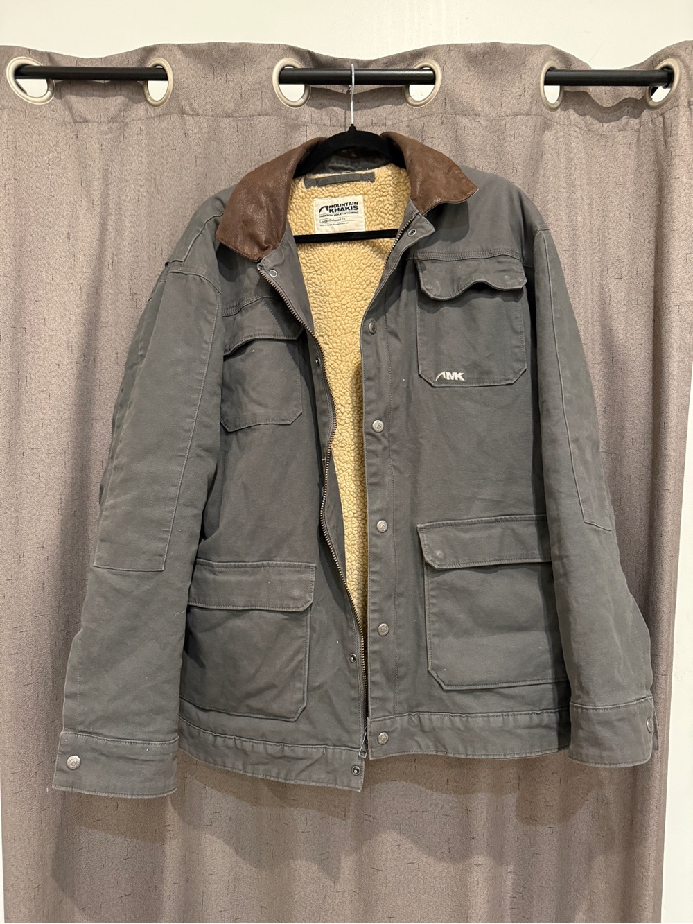 Men's Gray Utility Jacket (out of stock)